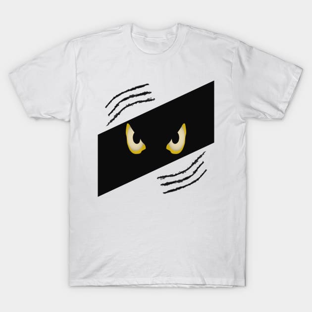 Eagle Eyes Claw Marks T-Shirt by RPMELO